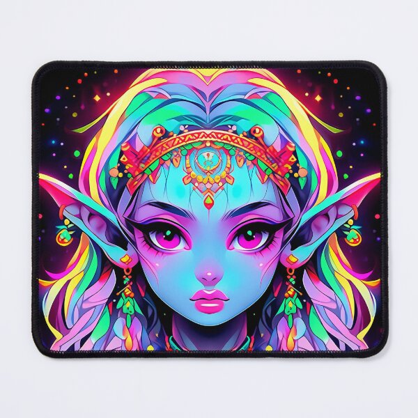 Item preview, Beautiful Blue Elf Anime Girl designed and sold by bubblegoth.
