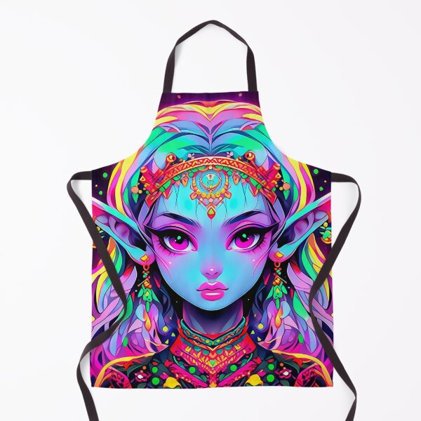 Item preview, Beautiful Blue Elf Anime Girl designed and sold by bubblegoth.