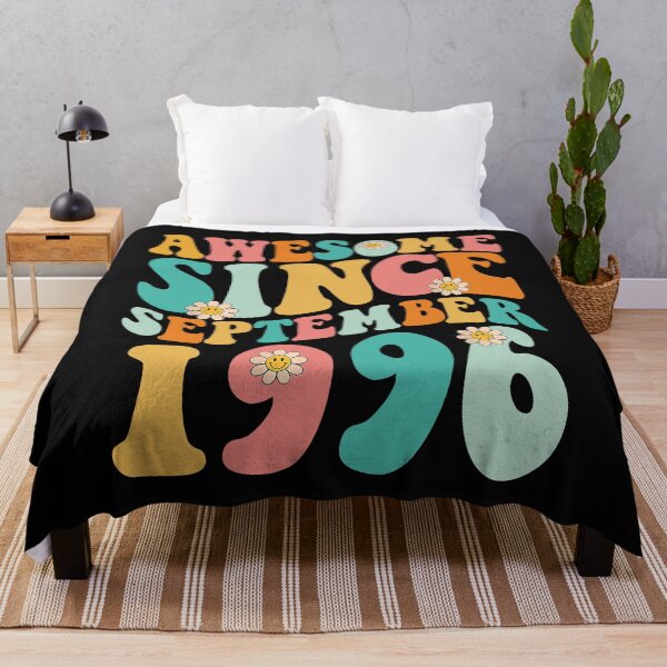 Item preview, Awesome Since September 1996 | Made In 1996 | Retro Groovy Birthday designed and sold by Christina-grich.