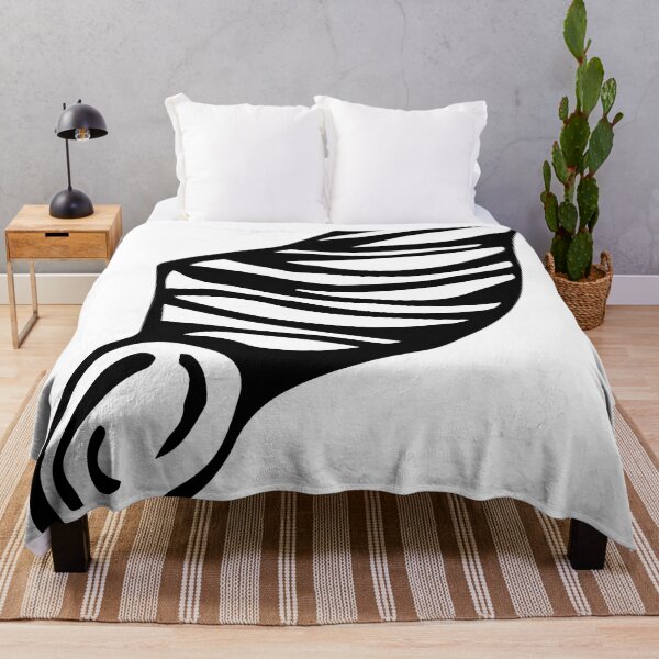 Item preview, Abstract Lines Botanical Seedpod Garden Plant Black White Hand Drawn Seed Minimal Modern designed and sold by dashaporoshina.