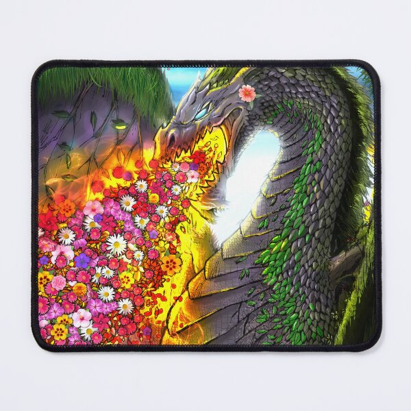 Item preview, Flower Dragon designed and sold by shevibe.