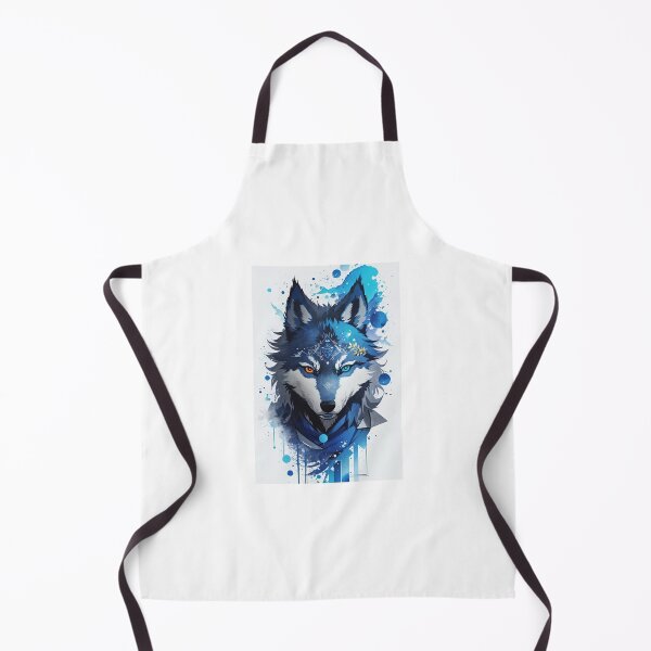 Item preview, blue wolf designed and sold by HAMDY-art.