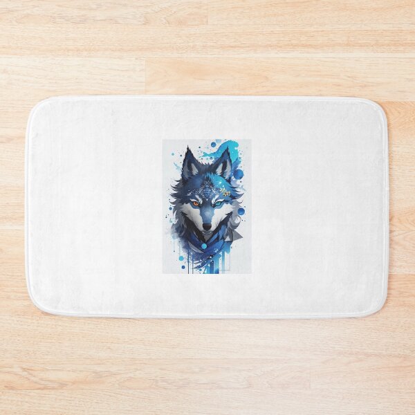 Item preview, blue wolf designed and sold by HAMDY-art.