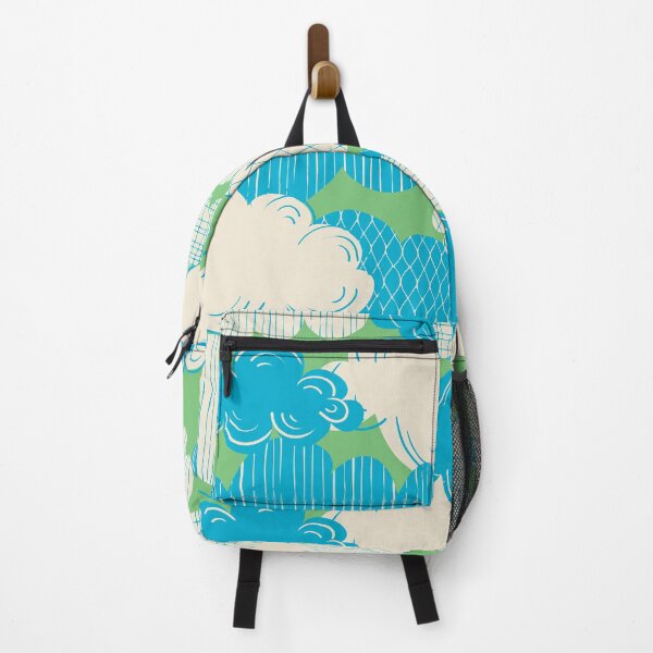 Item preview, Kids Fantasia Clouds Texture Green Blue designed and sold by Claudia S. Design.