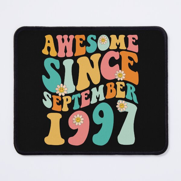 Item preview, Awesome Since September 1997 | Made In 1997 | Retro Groovy Birthday designed and sold by Christina-grich.