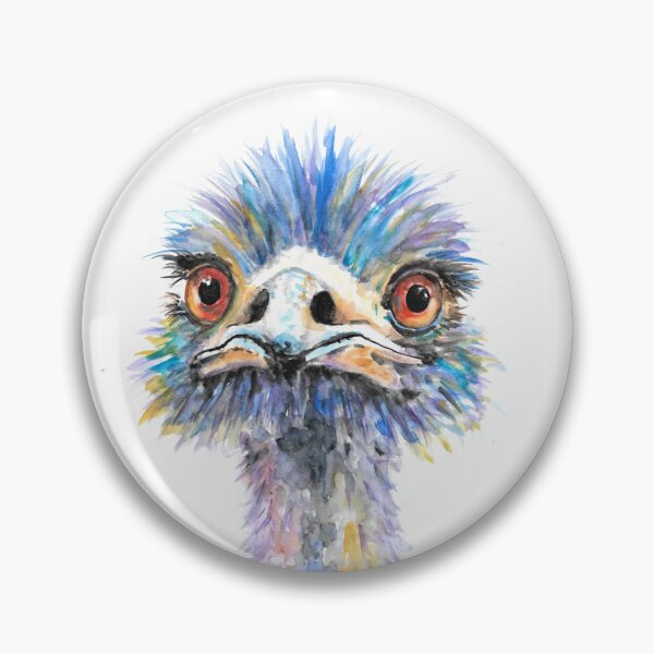 Item preview, Emu funky bird designed and sold by Marjansart.