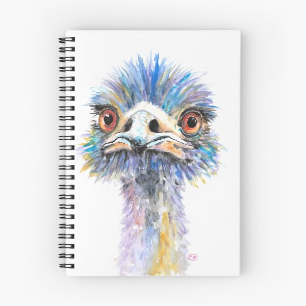 Item preview, Emu funky bird designed and sold by Marjansart.