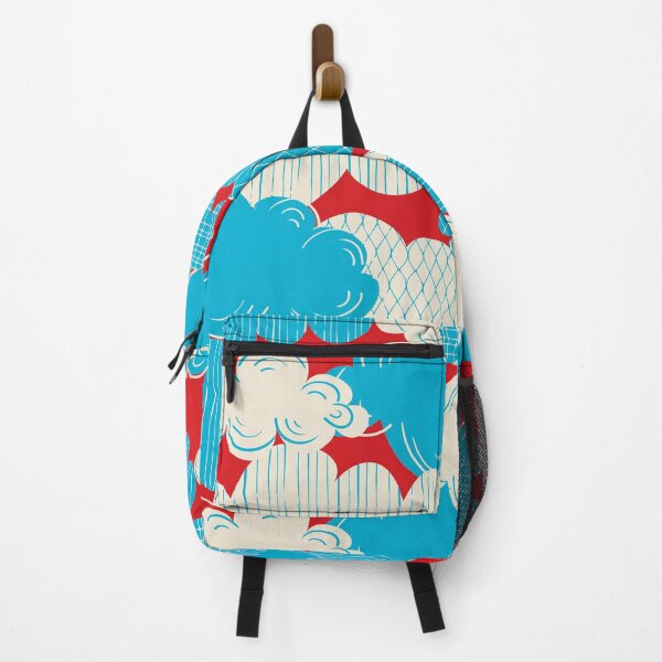 Item preview, Kids Fantasia Clouds Texture Red Blue designed and sold by Claudia S. Design.