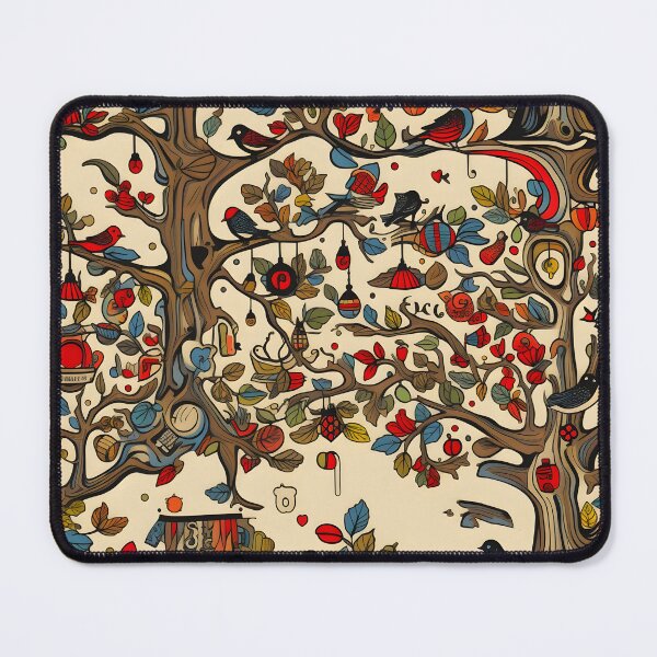 Item preview, County Hook’s Apple Autumn Glory—Fall Design, Underneath The Apple Tree. Seamless Pattern designed and sold by ignasirus.