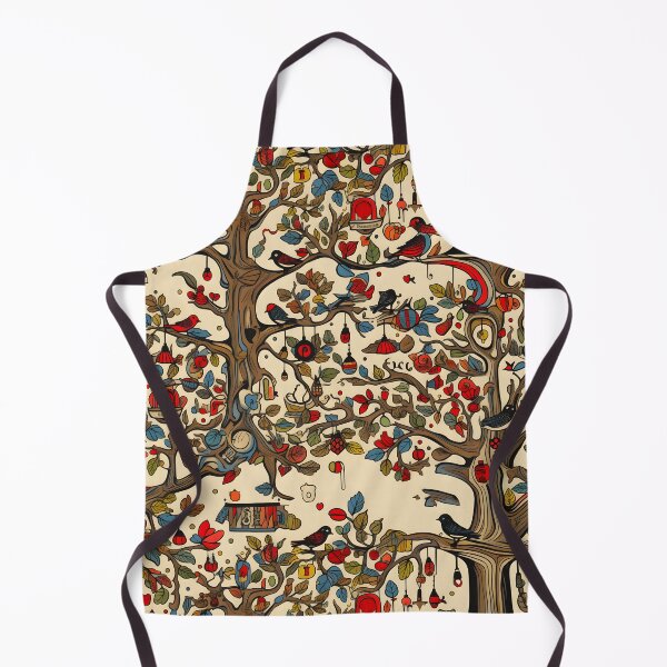 Item preview, County Hook’s Apple Autumn Glory—Fall Design, Underneath The Apple Tree. Seamless Pattern designed and sold by ignasirus.