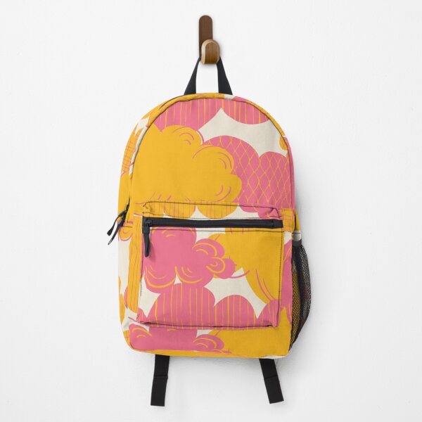Item preview, Kids Fantasia Clouds Texture Pink Yellow designed and sold by Claudia S. Design.