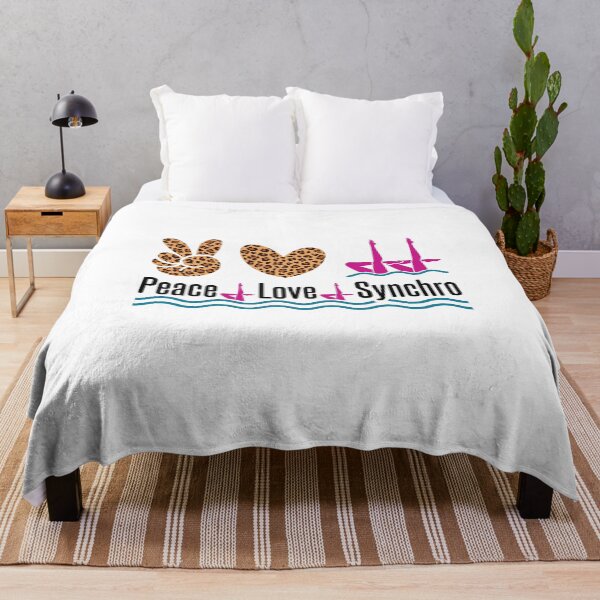 Item preview, Peace Love Synchro Artistic Synchronized Swimming designed and sold by jaygo.