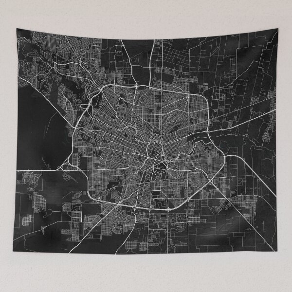 Item preview, Córdoba City Map of Argentina - Dark designed and sold by deMAP.