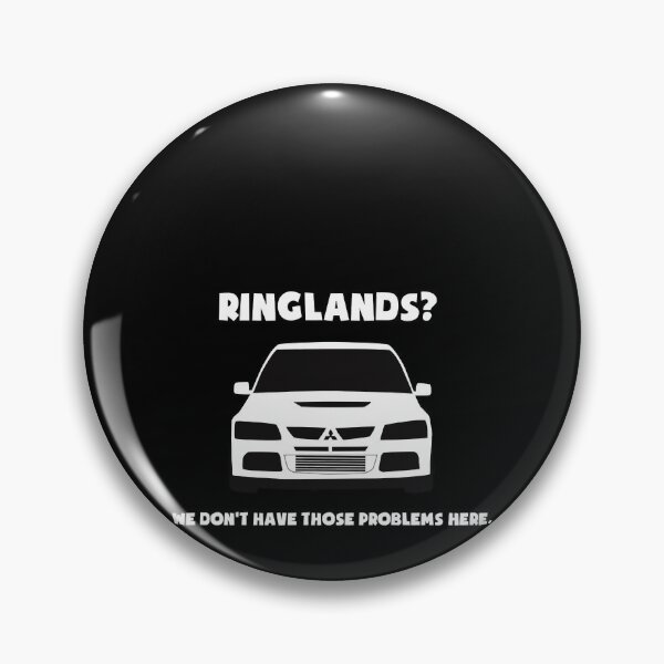 Item preview, _Ringlands We Dont Have Those Problems Here_ Mitsubishi Evo Gag Design  Tee designed and sold by junior-norton.