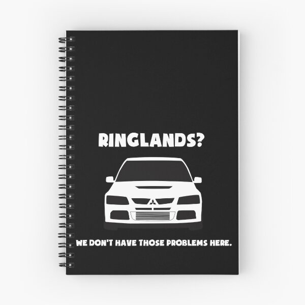 Item preview, _Ringlands We Dont Have Those Problems Here_ Mitsubishi Evo Gag Design  Tee designed and sold by junior-norton.