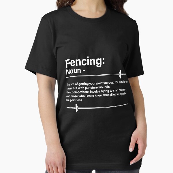 Item preview, Fencing Noun designed and sold by kudostees.