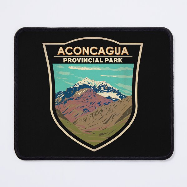 Item preview, Aconcagua Provincial Park Argentina Badge designed and sold by KrisSidDesigns.