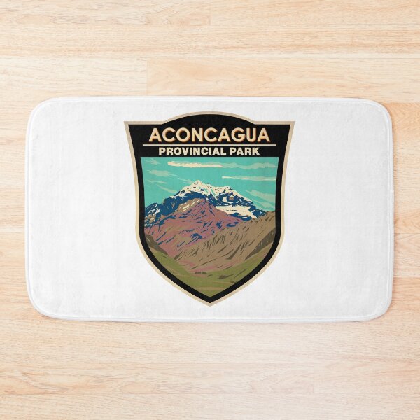 Item preview, Aconcagua Provincial Park Argentina Badge designed and sold by KrisSidDesigns.