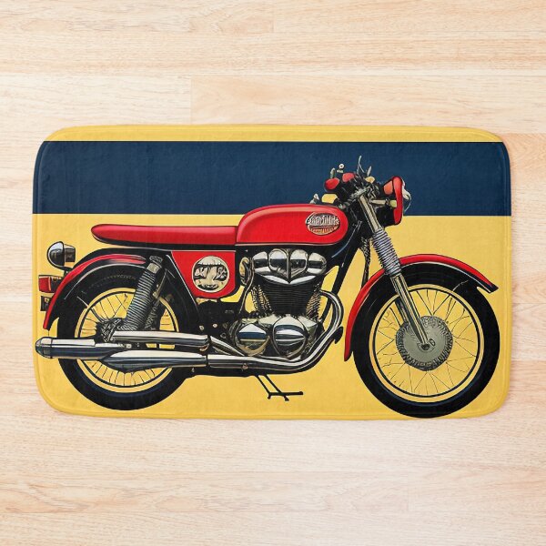 Item preview, Vintage motorcycle advertisement designed and sold by Goodyzaa.