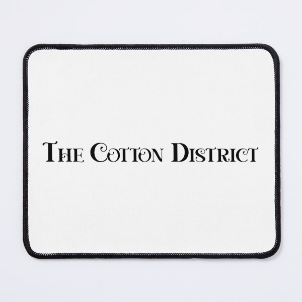 Item preview, Cotton District Whimsy: Curly Black Text Design designed and sold by EmeraldeaArt.