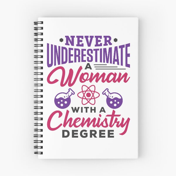 Item preview, Never Underestimate a Woman with a Chemistry Degree designed and sold by jaygo.