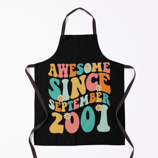 Item preview, Awesome Since September 2001 | Made In 2001 | Retro Groovy Birthday designed and sold by Christina-grich.