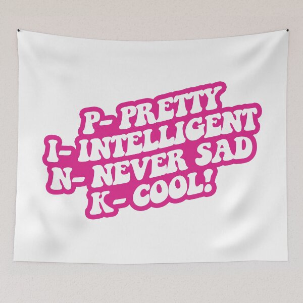 Item preview, PINK Good Day Lyrics 1 designed and sold by sarascoprox.