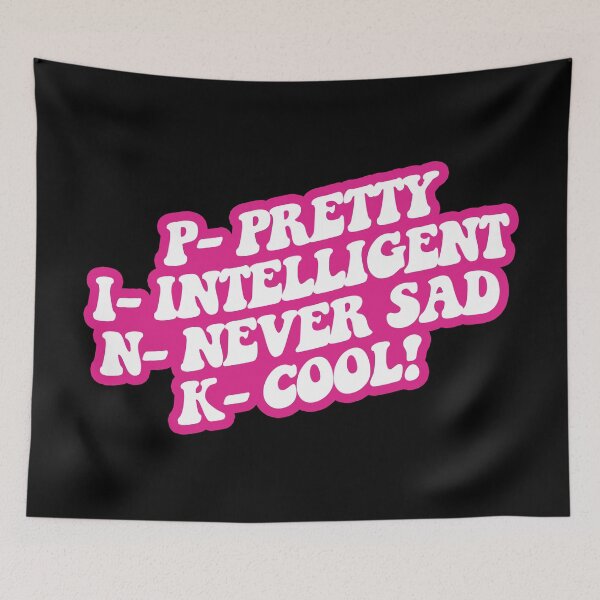 Item preview, PINK Good Day Lyrics 1 designed and sold by sarascoprox.