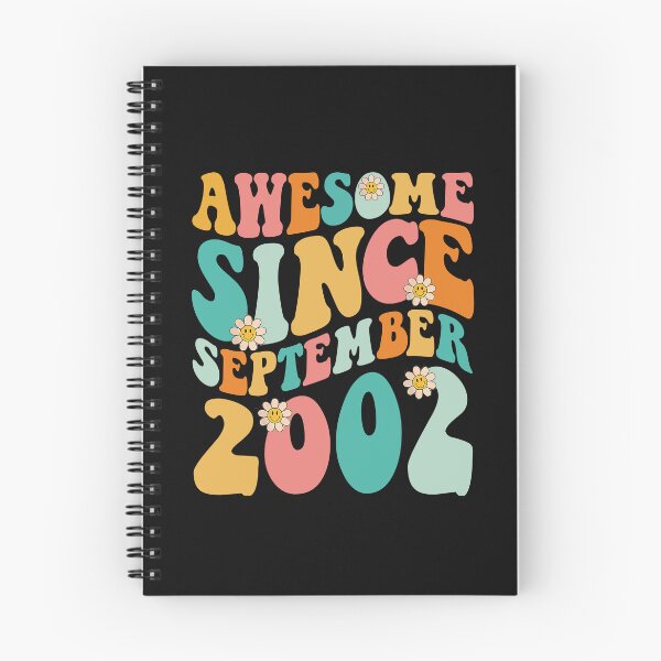 Item preview, Awesome Since September 2002 | Made In 2002 | Retro Groovy Birthday designed and sold by Christina-grich.