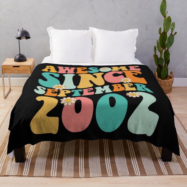 Item preview, Awesome Since September 2002 | Made In 2002 | Retro Groovy Birthday designed and sold by Christina-grich.
