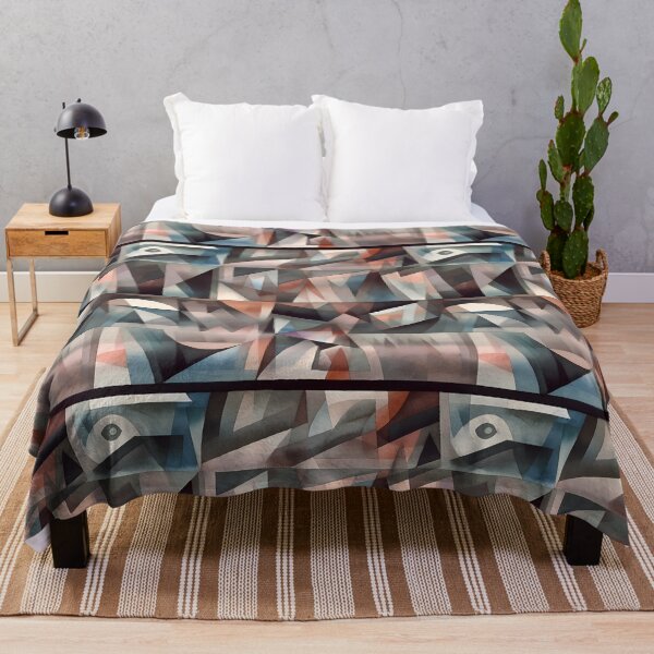 Item preview, Paul Klee Surrealism Watercolor Mosaic Abstract Pattern designed and sold by Sturdust.