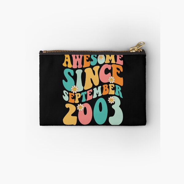 Item preview, Awesome Since September 2003 | Made In 2003 | Retro Groovy Birthday designed and sold by Christina-grich.