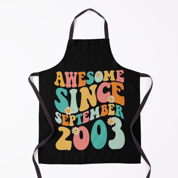 Item preview, Awesome Since September 2003 | Made In 2003 | Retro Groovy Birthday designed and sold by Christina-grich.