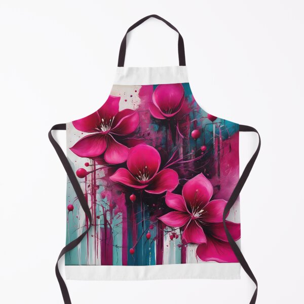 Item preview, Abstract Floral Fuschia Flower designed and sold by MySupplemental.