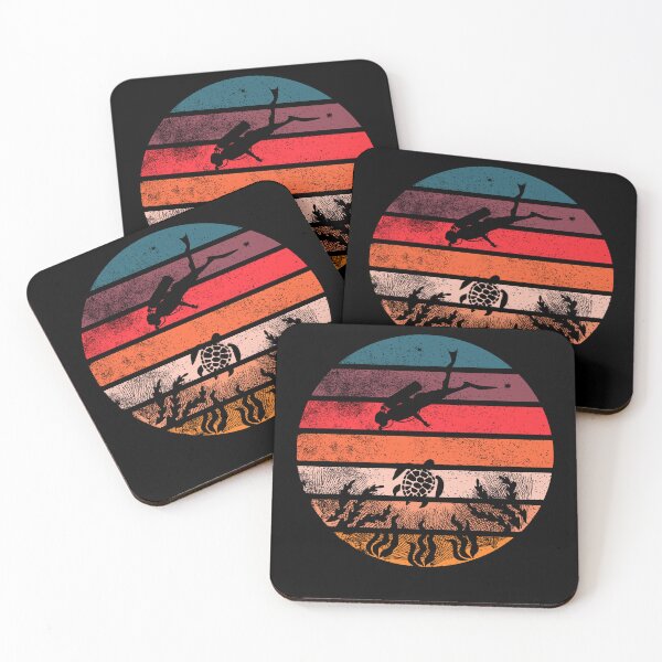 Item preview, Funny Vintage Scuba Diving Dive Diver designed and sold by Print_Fuse.