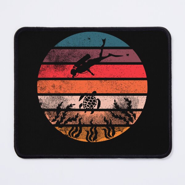 Item preview, Funny Vintage Scuba Diving Dive Diver designed and sold by Print_Fuse.