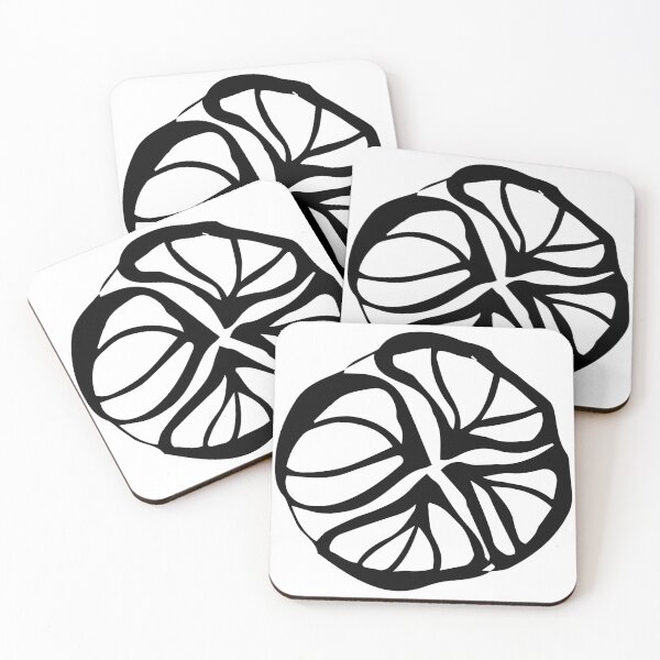 Item preview, Abstract Lines Botanical Seedpod Garden Plant Black White Hand Drawn Seed Minimal Modern designed and sold by dashaporoshina.