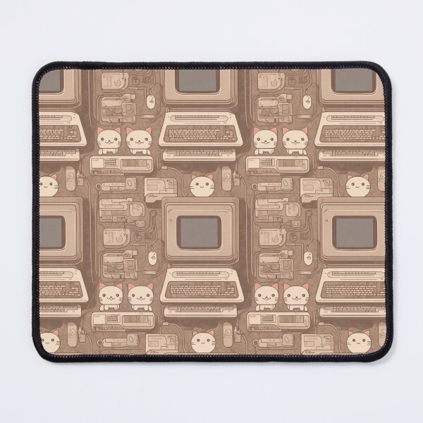 Item preview, Kawaii computer Pattern Tan Pattern designed and sold by Theo-B.