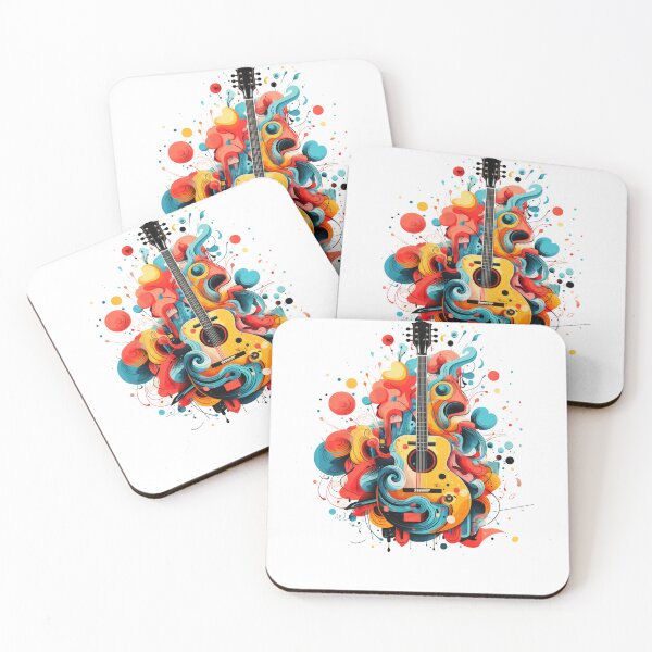 Item preview, Classic Acoustic Guitar Abstract  designed and sold by ArtFromBeyond.