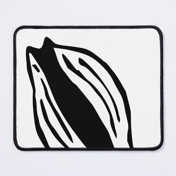 Item preview, Abstract Lines Botanical Seedpod Garden Plant Black White Hand Drawn Seed Minimal Modern designed and sold by dashaporoshina.