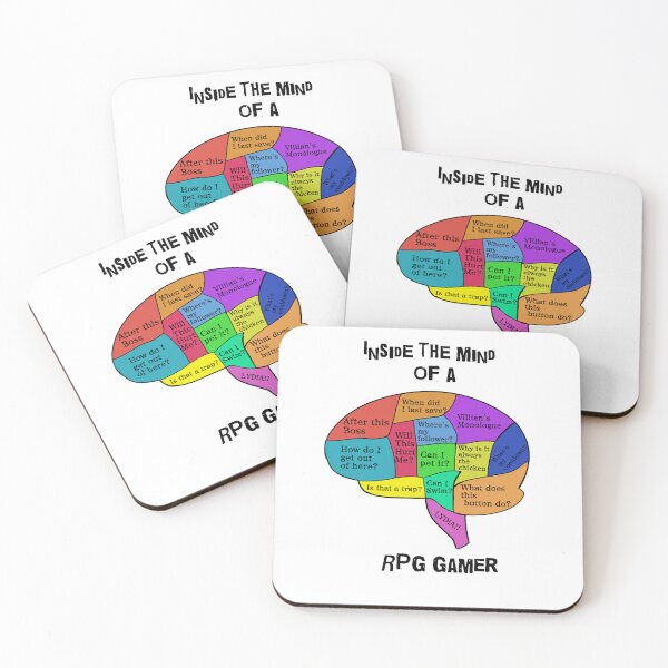 Item preview, Inside the mind of an RPG gamer Color  designed and sold by Soulshinecc.