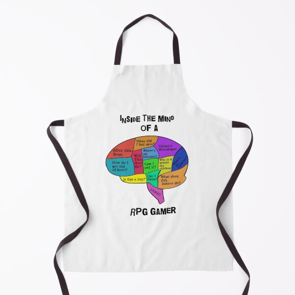 Item preview, Inside the mind of an RPG gamer Color designed and sold by Soulshinecc.