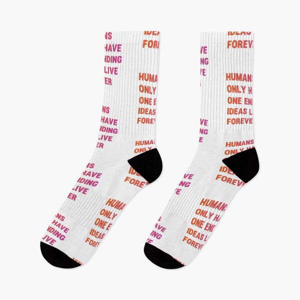 Item preview,  Humans only have one ending ideas live forever 14 designed and sold by vishalraifx.