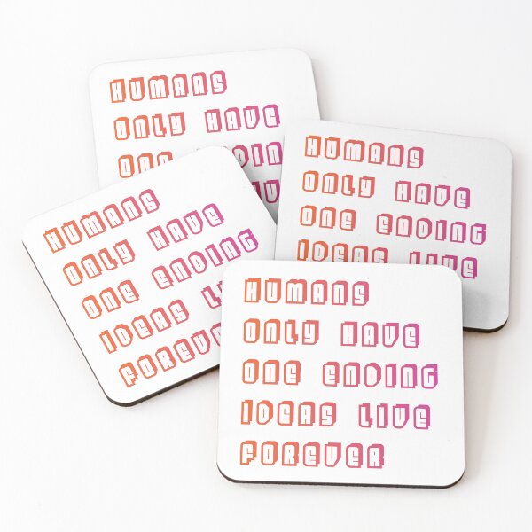 Item preview, Humans only have one ending ideas live forever 17 designed and sold by vishalraifx.