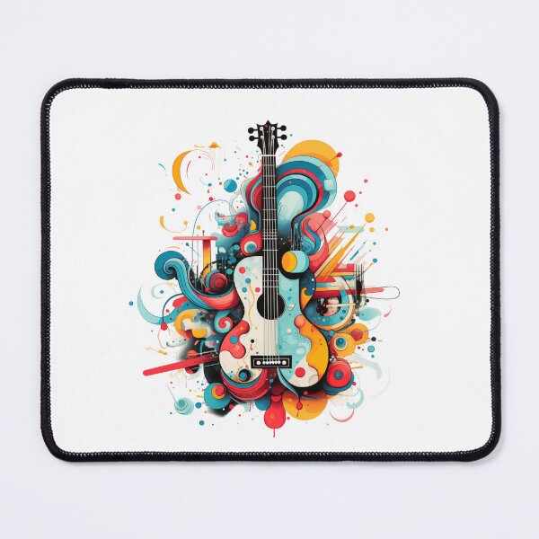 Item preview, Classic Acoustic Guitar Abstract designed and sold by ArtFromBeyond.