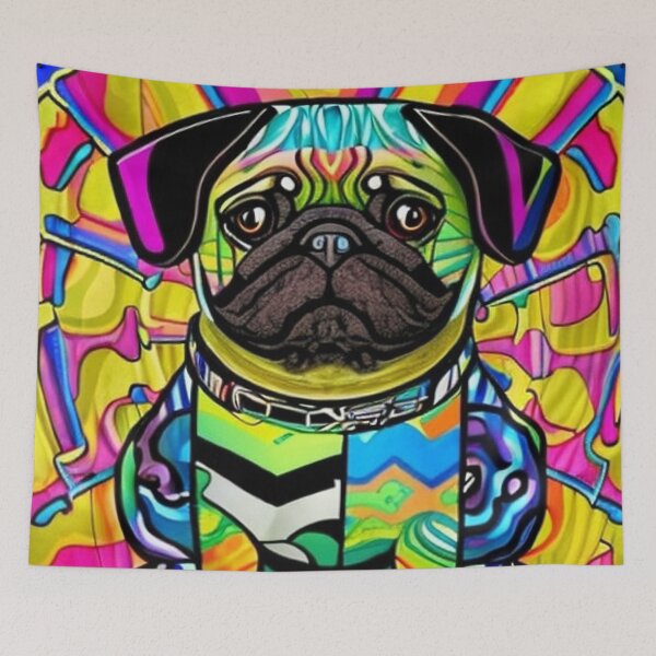 Item preview, The Pug designed and sold by cfbennettmedia.