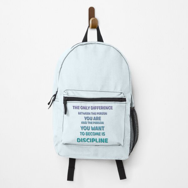 Item preview, The only difference between the person you are and the person you want to become is discipline. designed and sold by Sunmoonlove.