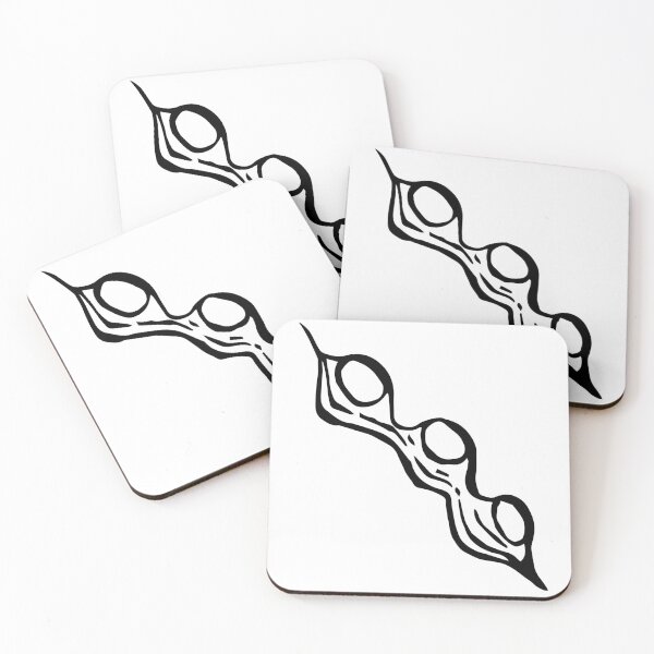 Item preview, Abstract Lines Botanical Seedpod Garden Plant Black White Hand Drawn Seed Minimal Modern designed and sold by dashaporoshina.