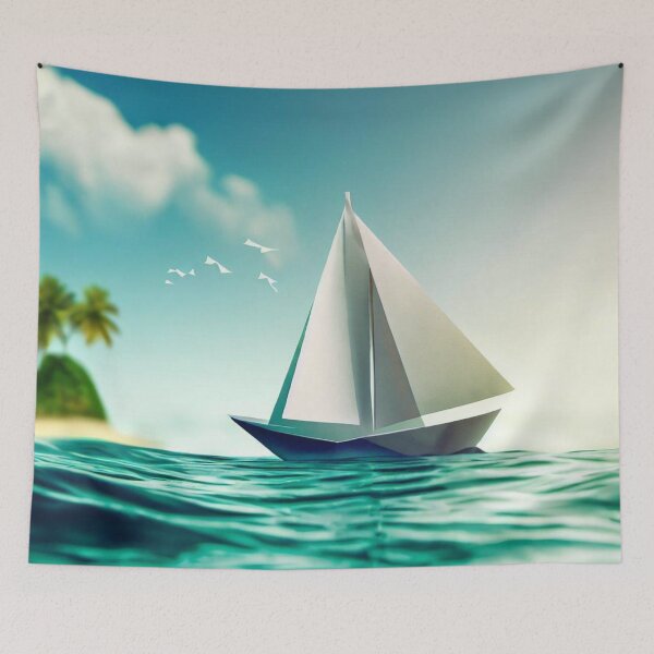 Item preview, Paper boat designed and sold by Donkey's Salad.