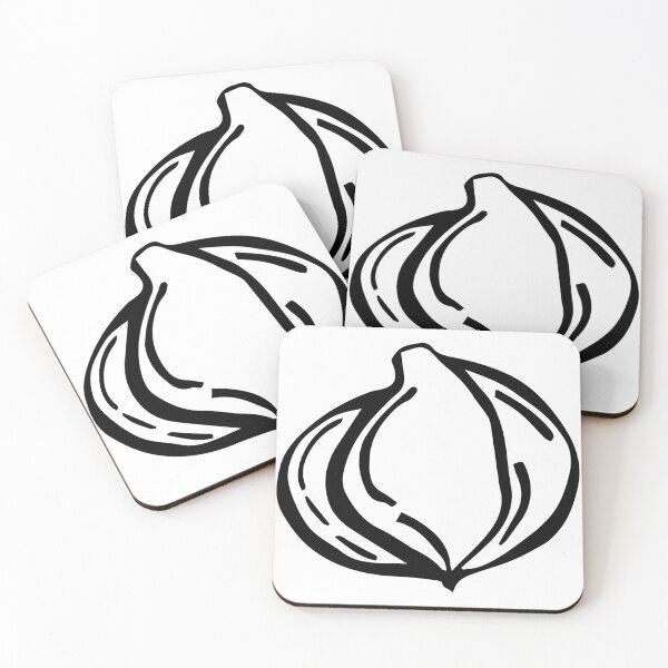 Item preview, Abstract Lines Botanical Seedpod Garden Plant Black White Hand Drawn Seed Minimal Modern designed and sold by dashaporoshina.